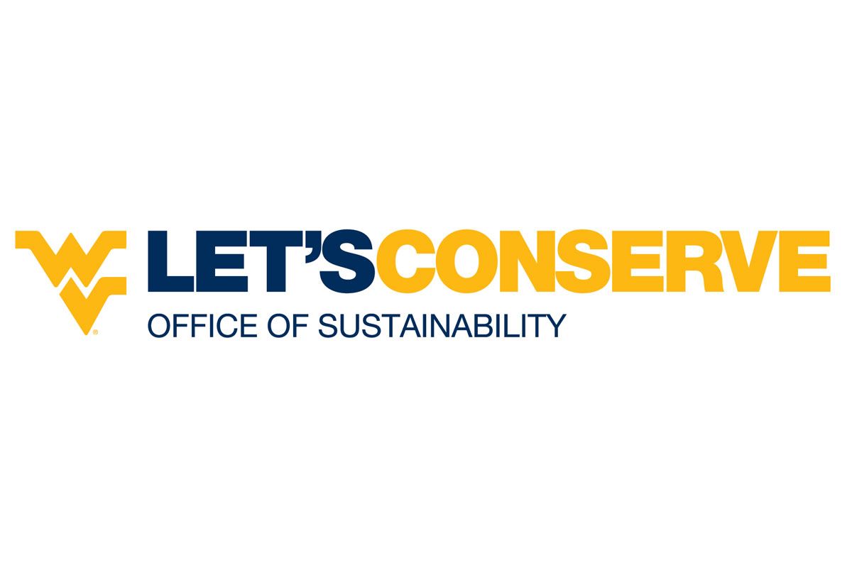 WVU Office of Sustainability Let's Conserve logo