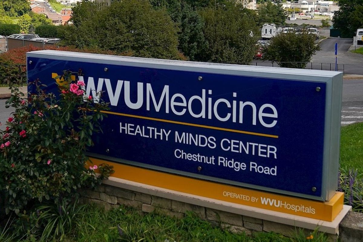 Healthy Minds sign