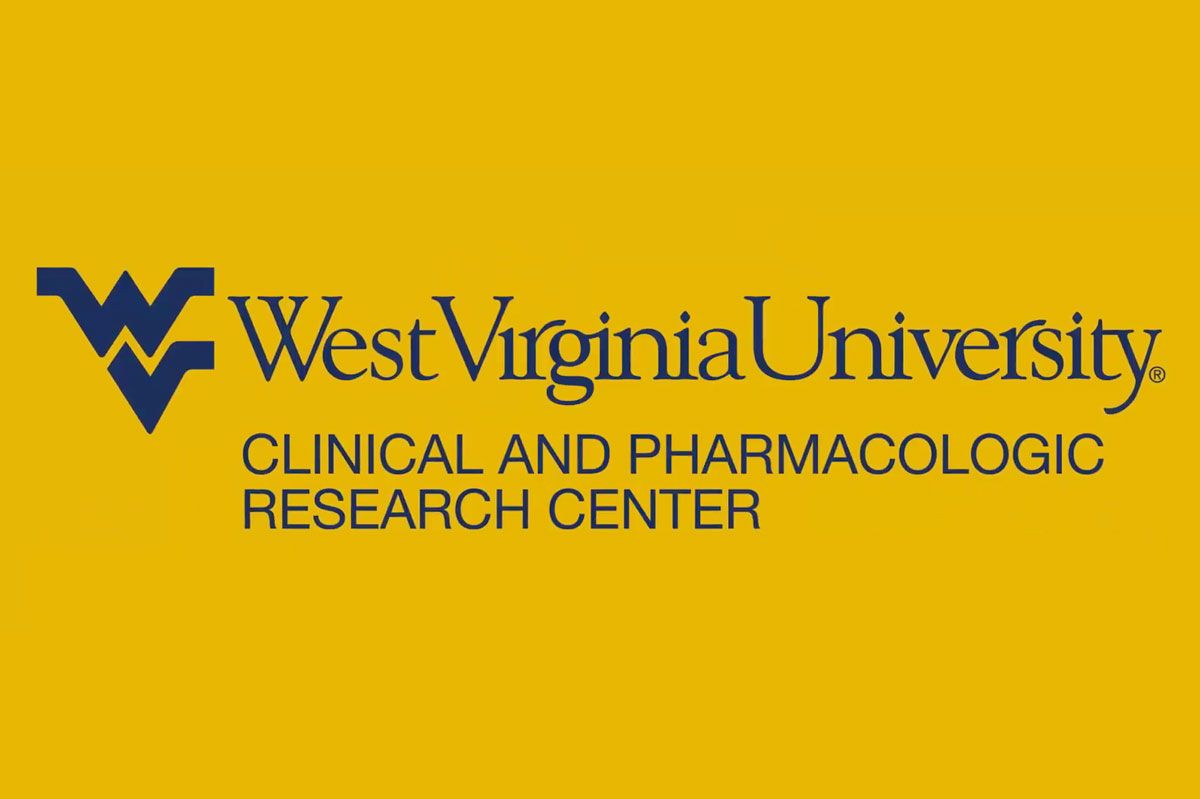West Virginia University Clinical and Pharmacologic Research Center logo.