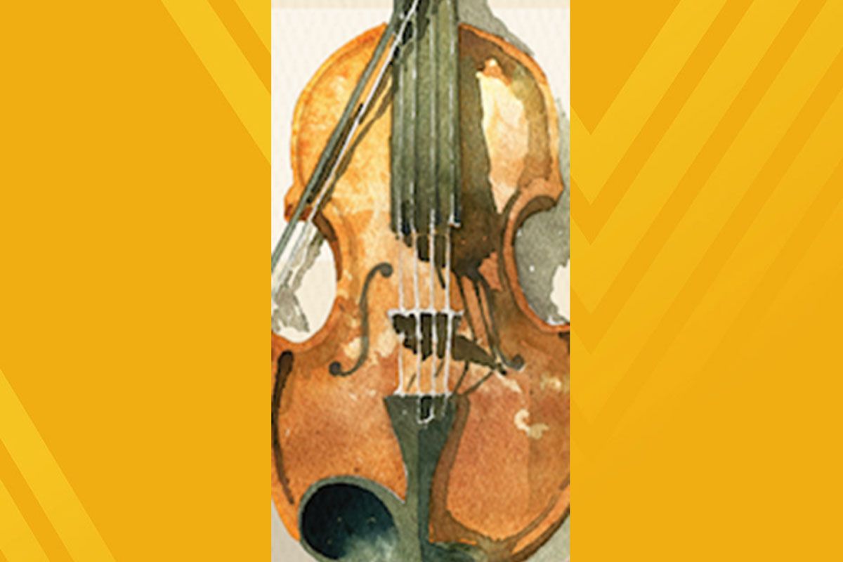 Violin graphic
