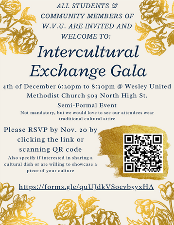 Intercultural Exchange Gala sidebar