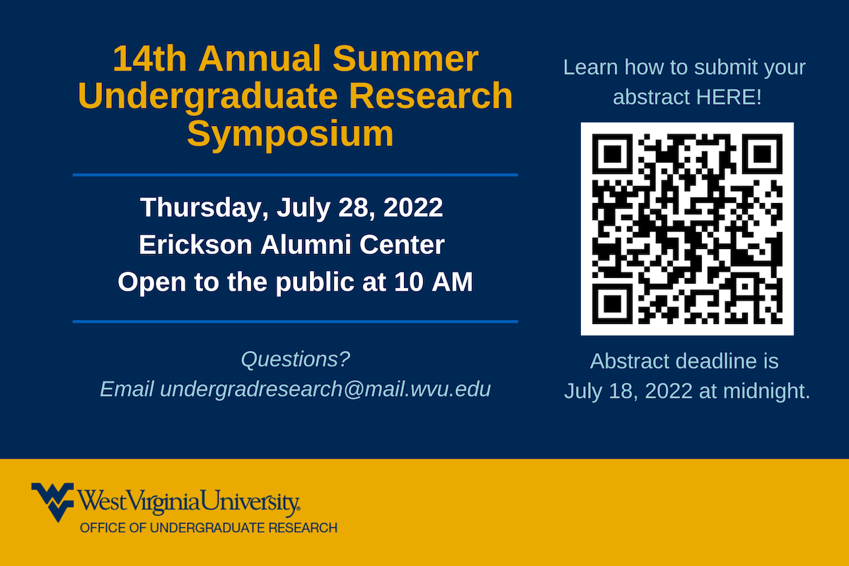Summer Undergraduate Research Symposium 2022
