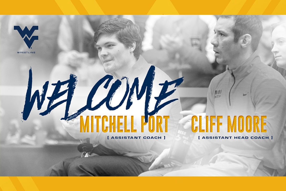 Mitchell Port and Cliff Moore, welcome new assistant coaches graphic.