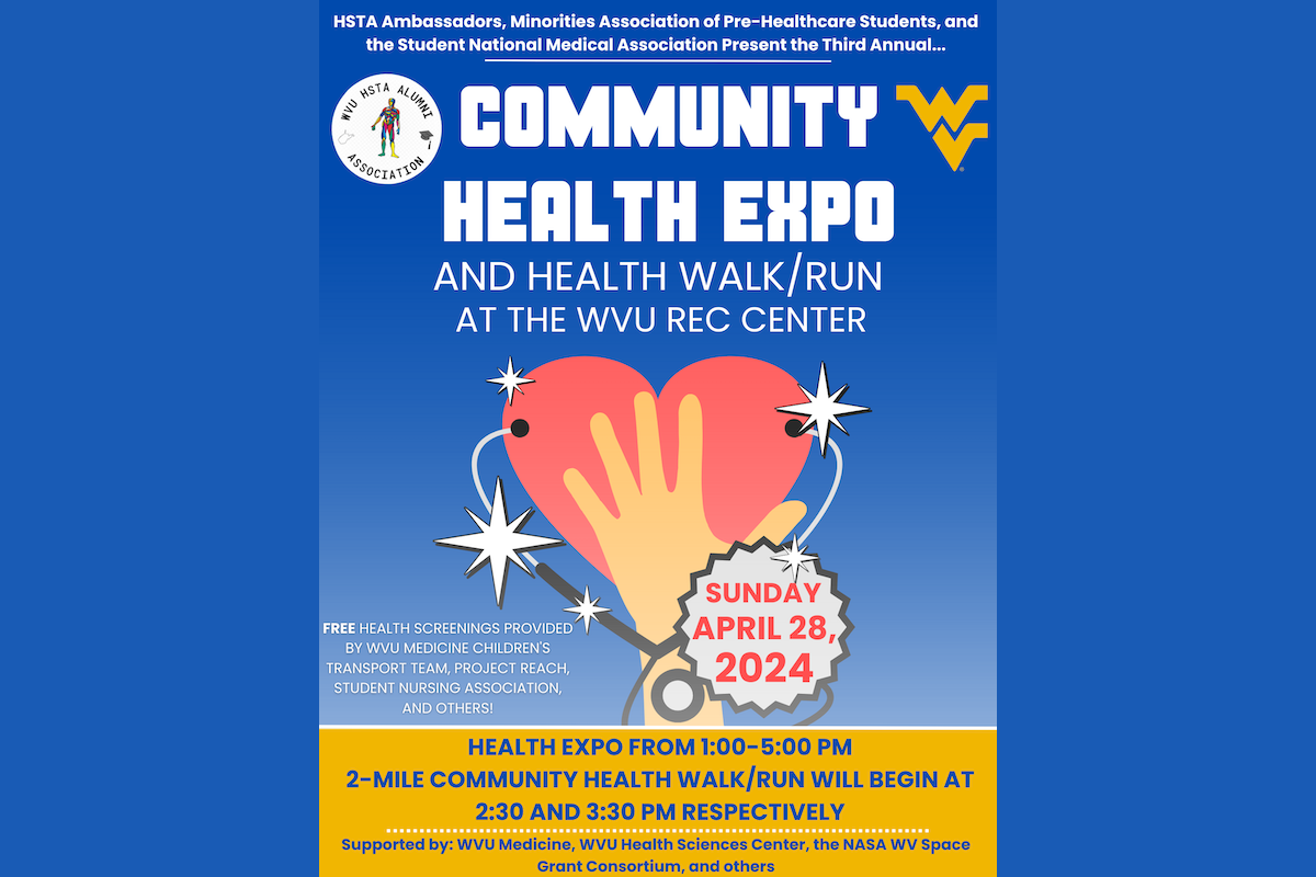 Join the Community for a Healthy Walk and Run: WVU Student Recreation Center Hosts Health Expo on April 28th