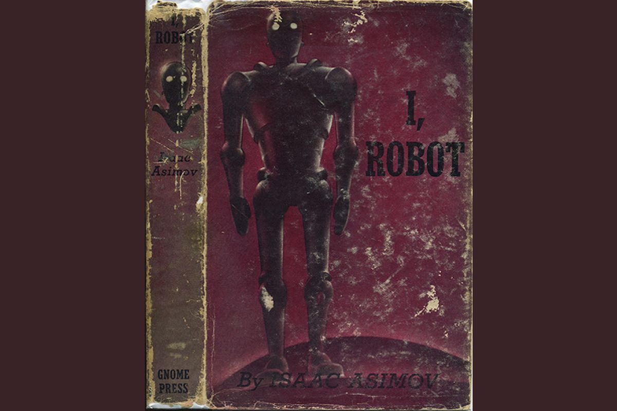 Old irobot book cover
