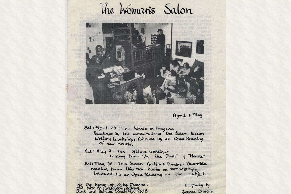 woman's salon newsletter