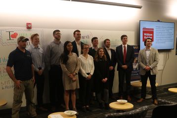 Groups compete in the WVU LaunchLab pitch event