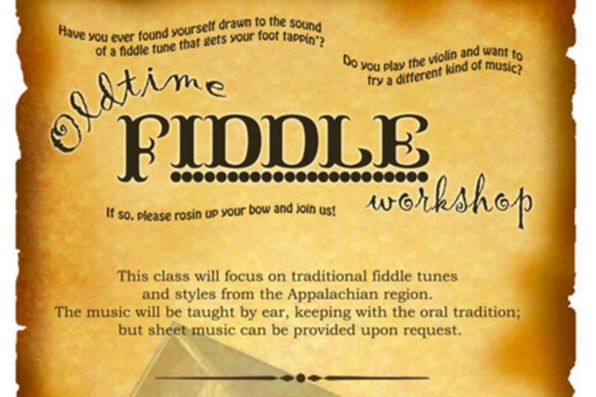 Oldtime fiddle workshop